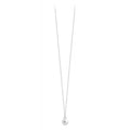 Sautoir Pure Perle Blanche d'Eau Douce Or Blanc 18K - Claverin bijou perles de culture