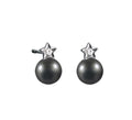 BO Kiss My Pearly Star Perle Noire de Tahiti Or Blanc 18K